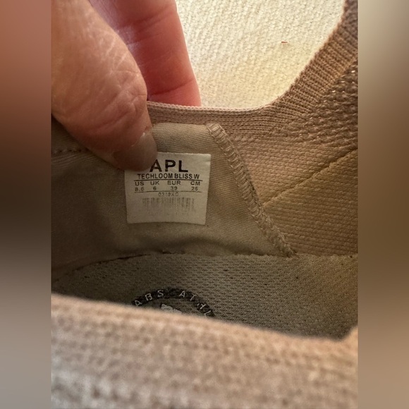 APL Tech Loom Bliss in Rose Dust Pink Running Sneaker, Size 8.5 - Picture 11 of 12